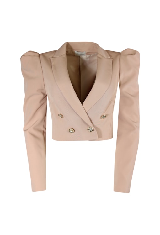 Blazer Cropped Cruzado