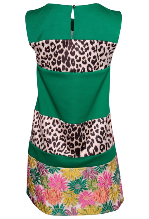 Vestido Mix De Estampados