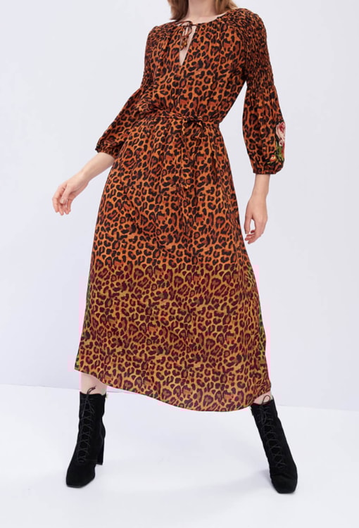 Vestido Animal Print