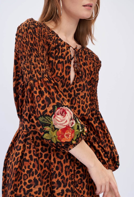 Vestido Animal Print