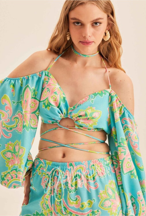 Conjunto Top + Calças