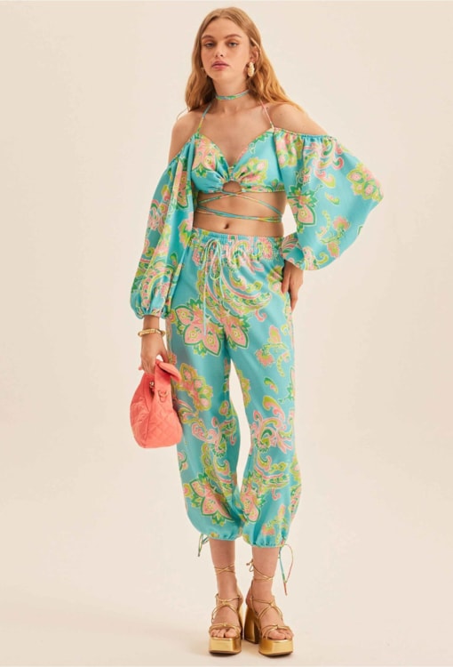 Conjunto Top + Calças